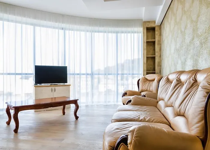 Leogrand Z Panoramoyu Lvova Apartamento Leópolis